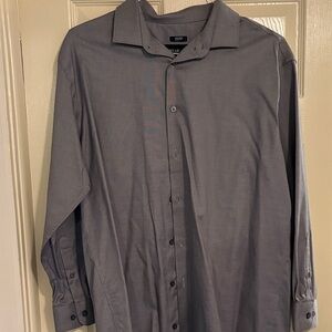 Kenneth Cole Charcoal Dress Shirt